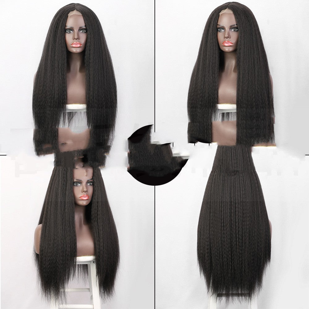 Wigs European And American Women's Former Lace Wigs European And American Women's Former Lace
